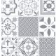 Öntapadós Oriental Tiles PVC járólap 274-5061