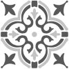 Öntapadós PVC járólap Stencil Motif grey 274-5064