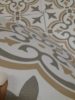 Öntapadós PVC járólap Stencil Motif green 274-5067A