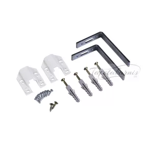 Állítható konzol műanyag sínhez