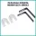 Állítható konzol műanyag sínhez