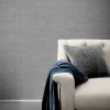 Signature sötétszürke/ezüst szálas hatású textil mintás tapéta 295000