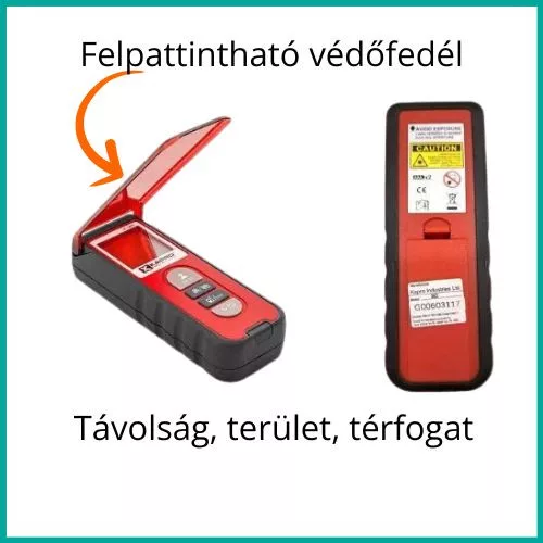 KAPRO® 363 Kaprometer K-30 lézeres távolságmérő, zsebben is elfér
