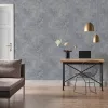 Signature kék/barna/törtfehér beton mintás tapéta 298601