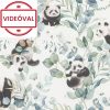 Kids' World pandák az ágak közt gyermek tapéta 301144