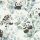 Kids World II Tapéta – Pandamintás, természetes illusztrációval 301144