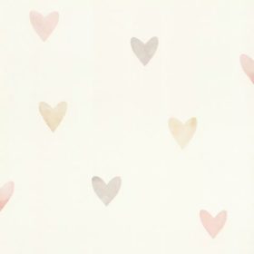 Kids World II Tapéta - Szívecskés 301717