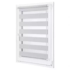 Doppel roló szürke 100cm, alu kazettás