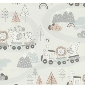 Kids World II Tapéta - Utazó állatok 302332