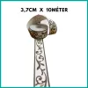 Bézs-sötétbarna indamintás tapétaszegély  3,7 cm 303-06