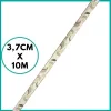 Szürkésbarna-arany modern hullámmintás tapétaszegély  3,7 cm 305-19
