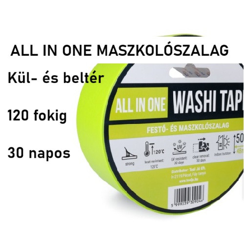 All in one  Washi tape rizspapír maszkolószalag 309046