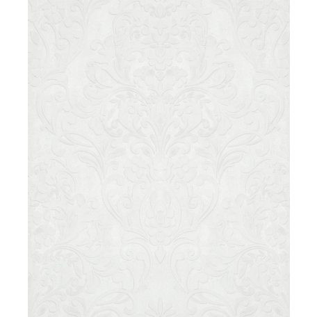 Drapp-halványszürke barokk mintás tapéta 32601