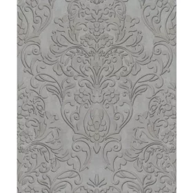 Sötétszürke-bronz klasszikus barokk tapéta 32605