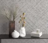 Botanica rattan szövött hatású szürke tapéta 33311