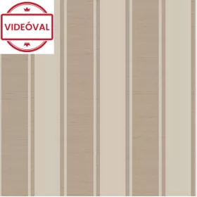   Tradizioni drapp-barna csíkos csillámló exkluzív tapéta 33364b
