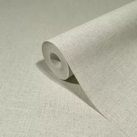   Travertino/ Boho drapp, szürke szövött hatású tapéta 33391