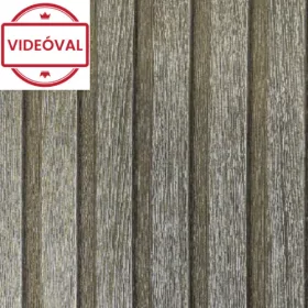   Travertino fényes aranybarna, barna fa mintás tapéta 33396