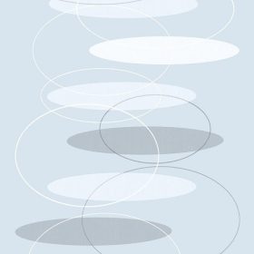 Modern mintás statikus üvegfólia-Premium Findus 334-0019