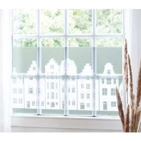   Ház mintás statikus üvegfólia-Premium New Haven 216-0032 KIFUTÓ