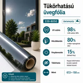 Tükör hatású üvegfólia 339-8050