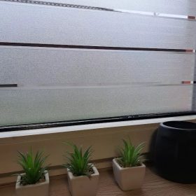 Csíkos statikus fólia