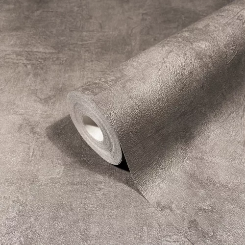 Loft Superior szürkésbarna vakolat mintás tapéta 34188