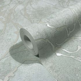 Világoskék márványmintás tapéta 34253