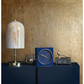   Selymesen fénylő aranyszínű vakolat mintás tapéta 34280