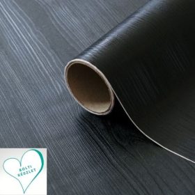 Quadro black fekete öntapadós fólia 343-8301