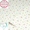 Virágmintás öntapadós fólia Sunflor weiss 346-0193