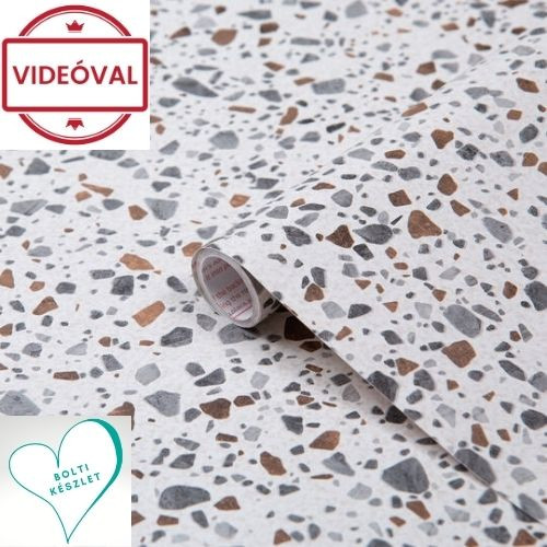 Terrazzo öntapadós fólia 346-0679