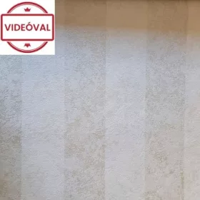 Up to Date fehér-fényes csíkos mintás tapéta 34818