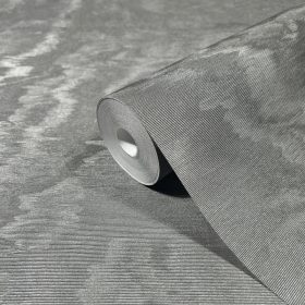   Marburg Eclectic by Felix Diener 34924 fényes sötétszürke faerezet mintás tapéta