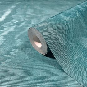   Marburg Eclectic by Felix Diener 34925 fényes kék faerezet mintás tapéta