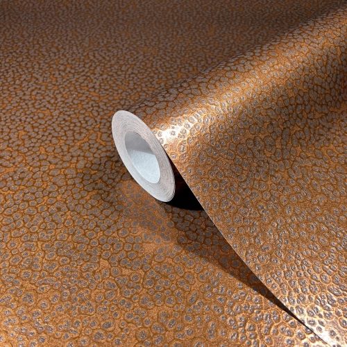 Marburg Eclectic by Felix Diener 34958 barna fémes organikus, geometriai mintás tapéta