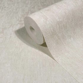   Ritus matt alapon törtfehér-bézs vakolatmintás tapéta 35522