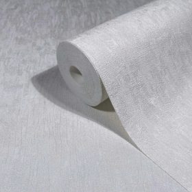   Ritus matt alapon fényes fehér vakolatmintás tapéta  35524