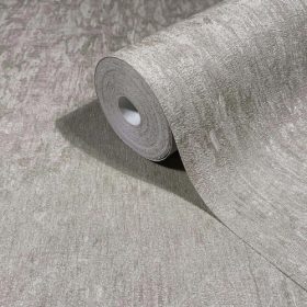   Ritus  matt alapon fényes barna vakolatmintás tapéta 35525