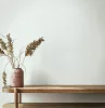 Boho uni ködszürke lenvászon hatású textilmintás tapéta 35748