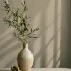 Boho uni barna lenvászon hatású textilmintás tapéta 35765
