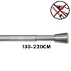 Feszített rúd Gardinia 26/23 nemesacél 130-220 cm 36202