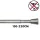 Feszített rúd Gardinia 26/23 nemesacél 130-220 cm 36202