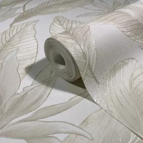 Marburg Whisper 36462 bézs leveles vlies tapéta