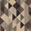 Lídó fekete/arany geometriai mintás tapéta GT01011