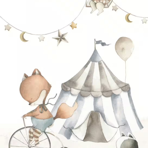 Kids World II Poszter - Cirkuszi állatok 367928