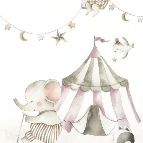 Kids World II Poszter - Cirkuszi állatok 367935