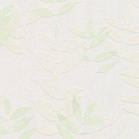 Halványzöld leveles tapéta nappaliba 37261-2