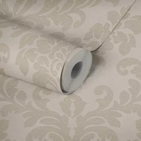 Lídó bézs csillogó klasszikus mintás tapéta GT01001