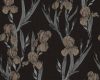 Daniel Hechter 6  fekete alapon, barna virág mintás tapéta 37526-1